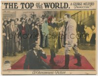 7w0161 TOP OF THE WORLD signed LC 1925 by Anna Q. Nilsson, who stops men from fighting, ultra rare!