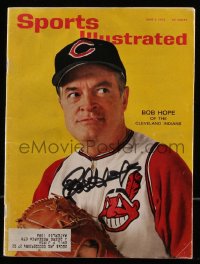 7w0286 BOB HOPE signed magazine June 3, 1963 playing baseball on the cover of Sports Illustrated!