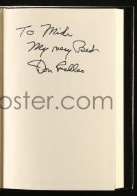 7w0246 DON RICKLES signed hardcover book 2007 his biography Rickles' Book, a memoir!