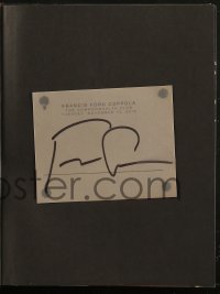 7w0248 FRANCIS FORD COPPOLA signed bookplate in hardcover book 2016 The Godfather Notebook!