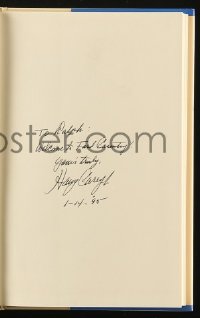 7w0252 HARRY CAREY JR. signed hardcover book 1994 his autobiography Company of Heroes!