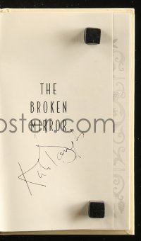7w0259 KIRK DOUGLAS signed hardcover book 1997 on his novella, The Broken Mirror!