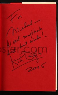 7w0258 KIRK DOUGLAS signed hardcover book 1988 on his autobiography, The Ragman's Son!