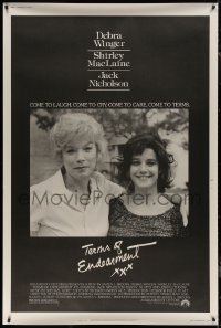 7x0258 TERMS OF ENDEARMENT 2-sided printer's test 40x60 1983 Shirley MacLaine & Debra Winger!