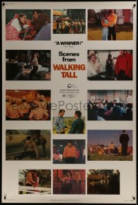 7x0259 WALKING TALL 40x60 1973 cool images of Joe Don Baker as Buford Pusser, classic!