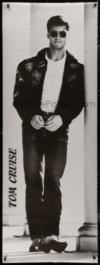 7x0150 TOM CRUISE 23x62 Italian commercial poster 1990 portrait of the super star from Top Gun!
