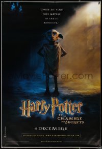 7x0366 HARRY POTTER & THE CHAMBER OF SECRETS teaser DS French 1p 2002 Dobby has come to warn you!