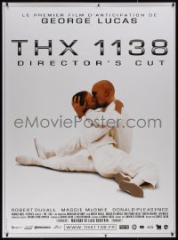 7x0418 THX 1138 French 1p R2007 Lucas' first, Robert Duvall, bleak futuristic fantasy sci-fi!