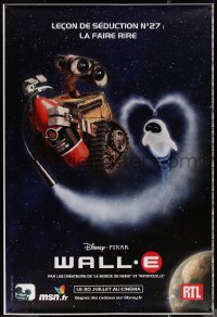 7x0326 WALL-E group of 2 printer's test advance DS French 1ps 2008 Walt Disney/Pixar CG, great image!
