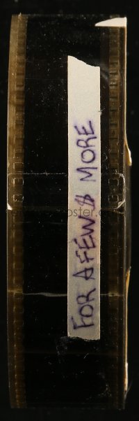7x0078 FOR A FEW DOLLARS MORE 35mm film trailer 1967 Leone's Per qualche dollaro in piu, Eastwood!
