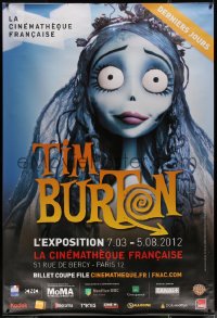 7x0273 AFFICHES DE TIM BURTON L'EXPOSITION 47x69 French art exhibition 2012 image of Corpse Bride!