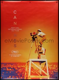 7x0343 CANNES FILM FESTIVAL 2019 DS French 1p 2019 director Agnes Varda filming from a high tower!