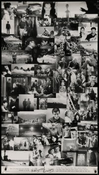 7x0141 HOLLYWOOD ENDING 28x50 special poster 2002 Woody Allen, final frames from 52 different movies
