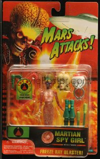 7x0113 MARS ATTACKS! action figure 1996 directed by Tim Burton, The Martian Spy Girl!