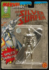 7x0118 SILVER SURFER action figure 1992 cool figure of the Jack Kirby Marvel Comics superhero!