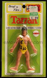 7x0120 TARZAN action figure 1973 Mego Bend 'n Flex, 1 of 6 superhero action figures!