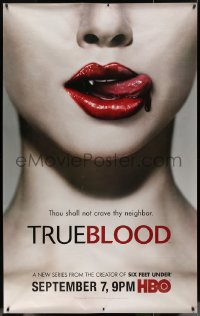7x0188 TRUE BLOOD tv poster 2008 Ball's HBO hit vampire series, thou shall not crave thy neighbor!