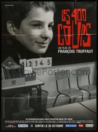 7y0725 400 BLOWS advance French 1p R2004 Jean-Pierre Leaud as young director Francois Truffaut!