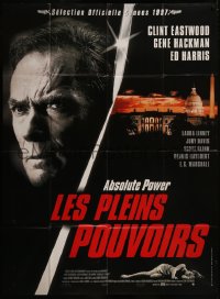 7y0727 ABSOLUTE POWER French 1p 1997 star & director Clint Eastwood, written by William Goldman!