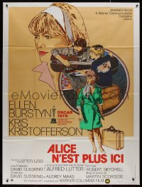 7y0738 ALICE DOESN'T LIVE HERE ANYMORE French 1p 1975 Scorsese, Kristofferson, Petragnani art!