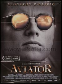 7y0763 AVIATOR French 1p 2005 Martin Scorsese directed, Leonardo DiCaprio as Howard Hughes!