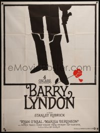 7y0772 BARRY LYNDON French 1p 1976 Stanley Kubrick, historical romantic war melodrama, Bourduge art!