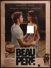 7y0777 BEAU PERE French 1p 1981 topless young Ariel Besse loves her stepfather Patrick Dewaere!
