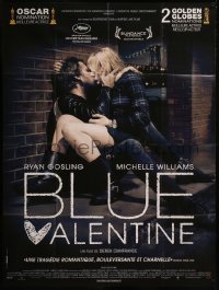 7y0800 BLUE VALENTINE French 1p 2010 sexy image of Michelle Williams & Ryan Gosling, a love story!