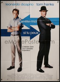 7y0834 CATCH ME IF YOU CAN French 1p 2003 Leonardo DiCaprio, Tom Hanks, Steven Spielberg directed!
