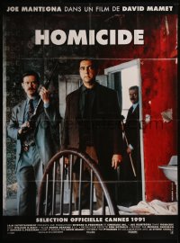 7y0980 HOMICIDE French 1p 1991 Joe Mantegna, William H. Macy, directed by David Mamet!