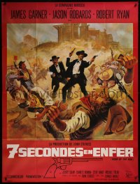 7y0983 HOUR OF THE GUN French 1p 1967 James Garner as Wyatt Earp, John Sturges, different art!