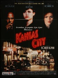 7y1015 KANSAS CITY French 1p 1996 Jennifer Jason Leigh, Harry Belafonte, Richardson, Robert Altman