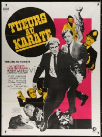 7y1016 KARATE KILLERS French 1p 1968 Robert Vaughn, David McCallum, Man from UNCLE, different art!