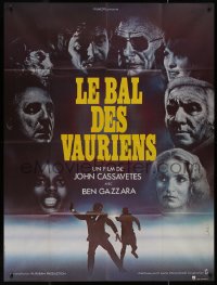 7y1021 KILLING OF A CHINESE BOOKIE French 1p 1978 John Cassavetes, Ben Gazzara, different Landi art!