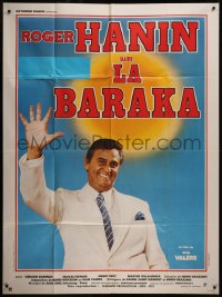 7y1030 LA BARAKA French 1p 1982 great close up of Roger Hanin, directed by Jean Valerie, rare!