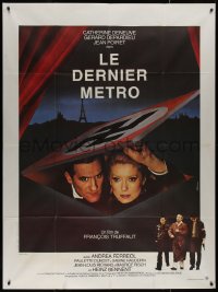 7y1043 LAST METRO French 1p 1980 Catherine Deneuve, Gerard Depardieu, Francois Truffaut