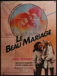 7y1053 LE BEAU MARIAGE French 1p 1982 Eric Rohmer directed, Beatrice Romand, Andre Dussollier!
