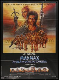 7y1078 MAD MAX BEYOND THUNDERDOME CinePoster REPRO French 1p 1985 Mel Gibson & Tina Turner, Amsel art