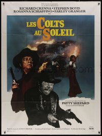 7y1085 MAN CALLED NOON French 1p 1974 Louis L'Amour, gunfighter Richard Crenna gets revenge!