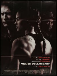 7y1100 MILLION DOLLAR BABY French 1p 2005 Clint Eastwood, boxer Hilary Swank, Morgan Freeman