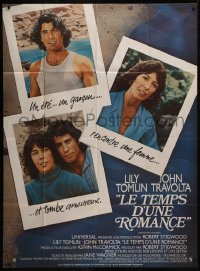 7y1104 MOMENT BY MOMENT French 1p 1979 different photo montage of Lily Tomlin & John Travolta!