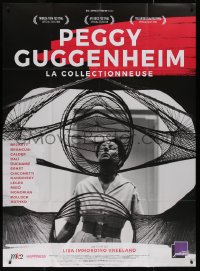 7y1147 PEGGY GUGGENHEIM ART ADDICT French 1p 2017 directed by Lisa Immordino Vreeland!