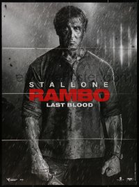 7y1175 RAMBO: LAST BLOOD teaser French 1p 2019 Sylvester Stallone has one more fight left in him!