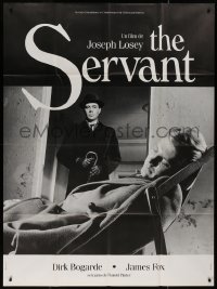 7y1206 SERVANT French 1p R1990s Dirk Bogarde, written by Harold Pinter, directed by Joseph Losey!
