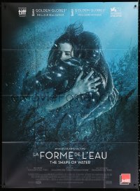 7y1208 SHAPE OF WATER full-bleed French 1p 2018 Guillermo del Toro Best Picture Academy Award winner!
