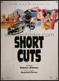 7y1214 SHORT CUTS French 1p 1994 directed by Robert Altman, Andie MacDowell, Julianne Moore