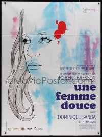 7y1283 UNE FEMME DOUCE French 1p R2013 Robert Bresson's Une femme douce, wonderful art by Chica!