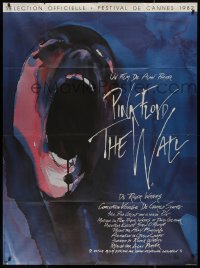 7y1296 WALL French 1p 1982 Pink Floyd, Roger Waters, classic rock & roll art by Gerald Scarfe!