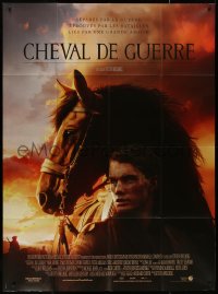 7y1298 WAR HORSE French 1p 2012 Jeremy Irvine, World War I cavalry, directed by Steven Spielberg
