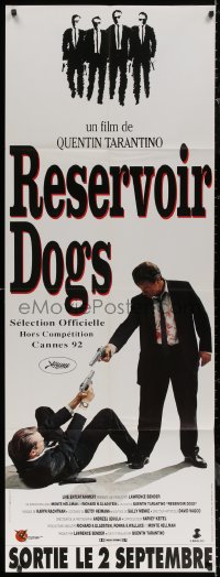 7y0708 RESERVOIR DOGS French door panel 1992 Quentin Tarantino, Harvey Keitel, Steve Buscemi, Penn